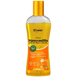 [PDT-0156] SHAMPOO DE MANZANILLA, MIEL DE ABEJA Y ARGAN ENVASE X 600 mL