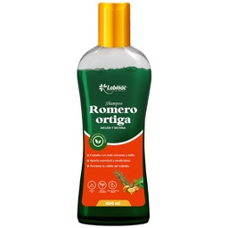 [PDT-0157] SHAMPOO DE ROMERO, ORTIGA, ARGAN Y BIOTINA ENVASE POR 600 mL