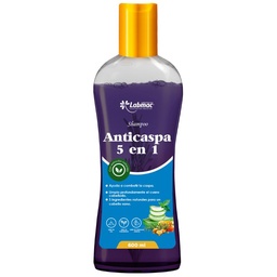 [PDT-0158] SHAMPOO ANTICASPA (5 EN 1) ENVASE 600 mL