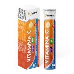 [PDT-0168] VITAMINA C+VITAMINA D+ZINC COMPRIMIDOS EFERVESCENTES 20 TABLETAS DE 4000 MG C/U