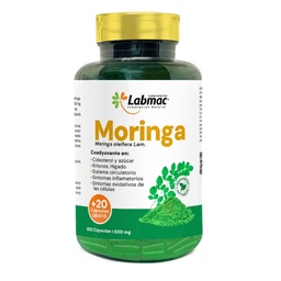[PDT-0195] MORINGA CAPSULAS 500 mg ENVASE X 120