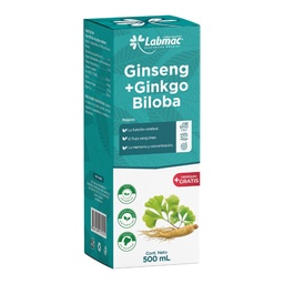 [JAR-0019] GINSENG GINKGO BILOBA JARABE 500 ML